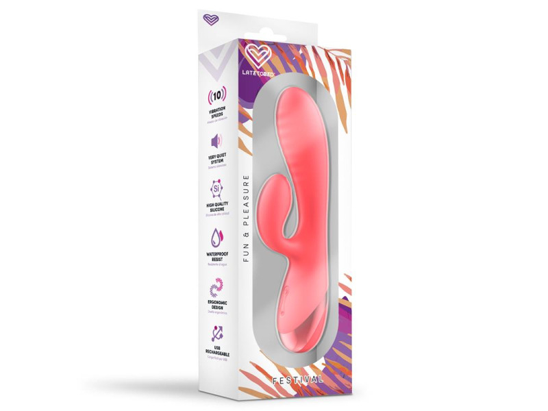 Vibrador Almor USB Rosa