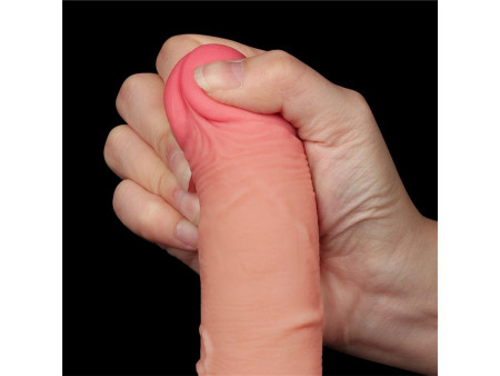 Dildo Dual Layer Piel Deslizante Retractil 75 Dildo Dual Layer Piel Deslizante Retractil 75
