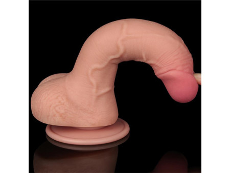 Dildo Dual Layer Piel Deslizante Retractil 75 Dildo Dual Layer Piel Deslizante Retractil 75