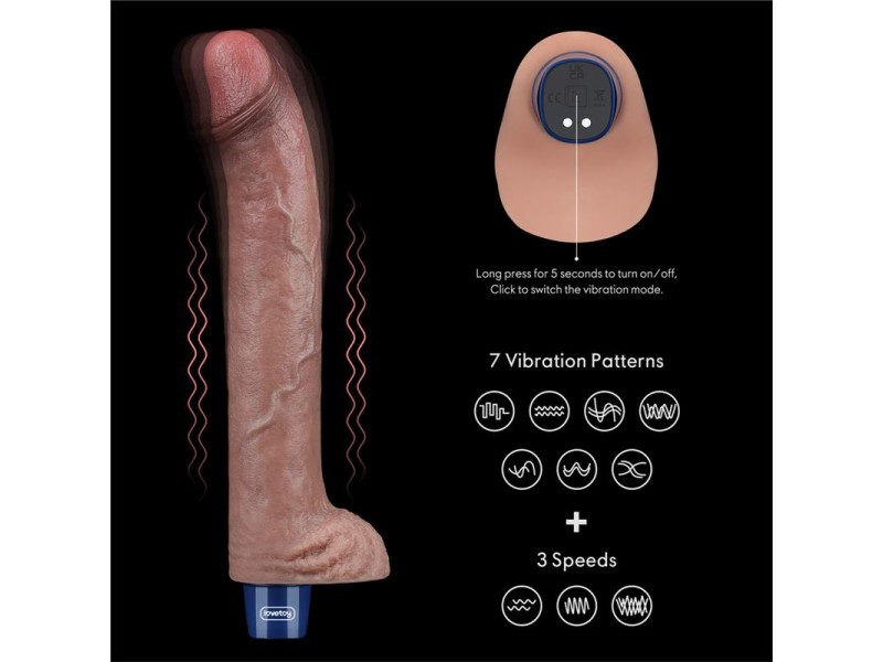 Vibrador Realista 11 USB