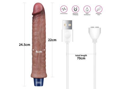 Vibrador Realista 95 USB Vibrador Realista 95 USB