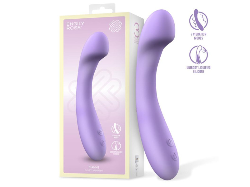 Dianne Vibrador Silicona Liquida Unibody Punto G Flexible USB