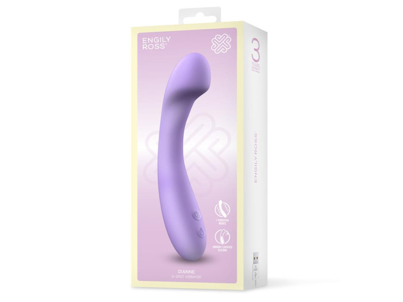 Dianne Vibrador Silicona Liquida Unibody Punto G Flexible USB