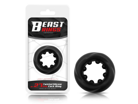 Anillo para el Pene Twisted Silicona Liquida 27 cm