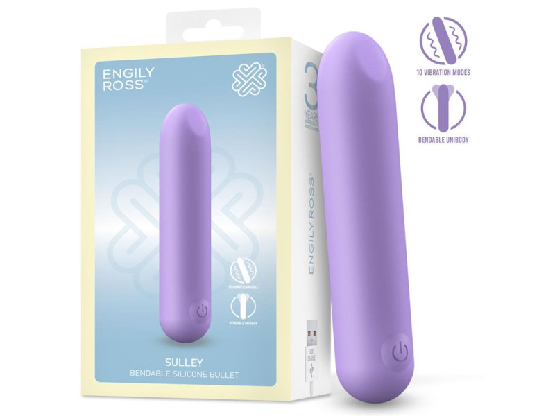 Sulley Bala Vibradora Silicona Liquida Unibody Flexible USB