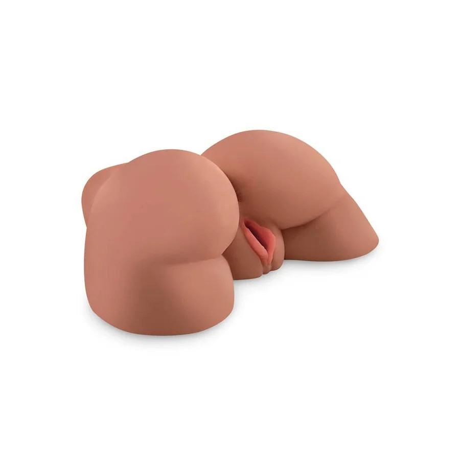 Masturbador Perfect Ass Doble Orificio Caramel Skin