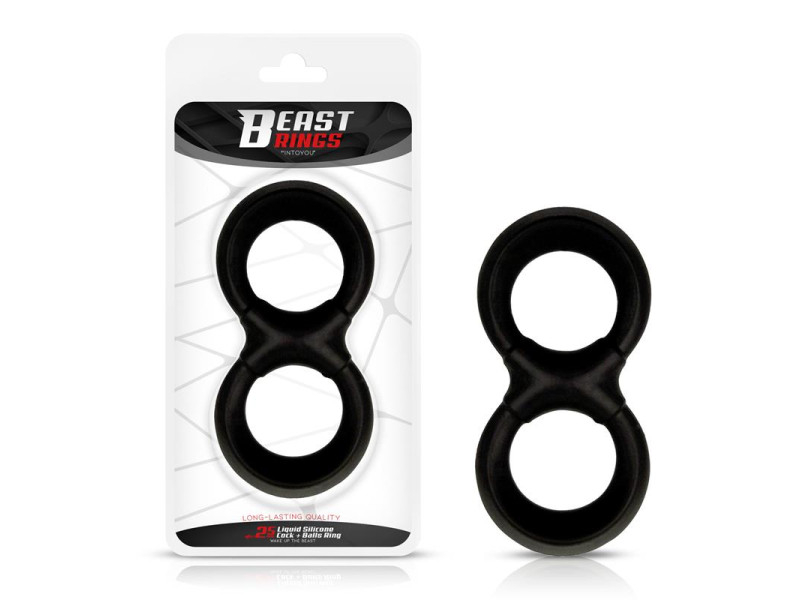Anillo Pene y Testiculos Silicona Liquida 25 mm