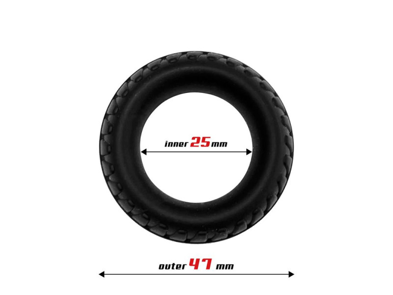 Anillo para el Pene Turbine Silicona Liquida 25 mm