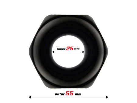 Anillo para el Pene Nut Silicona Liquida 25 mm