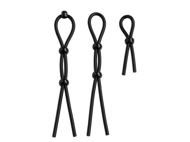 Set de 7 Anillos para el Pene Silicona Solida