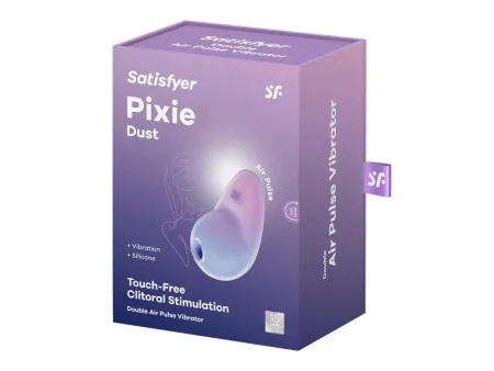 Pixie Dust Succionador de Clitoris con Vibracion Violeta Rosa