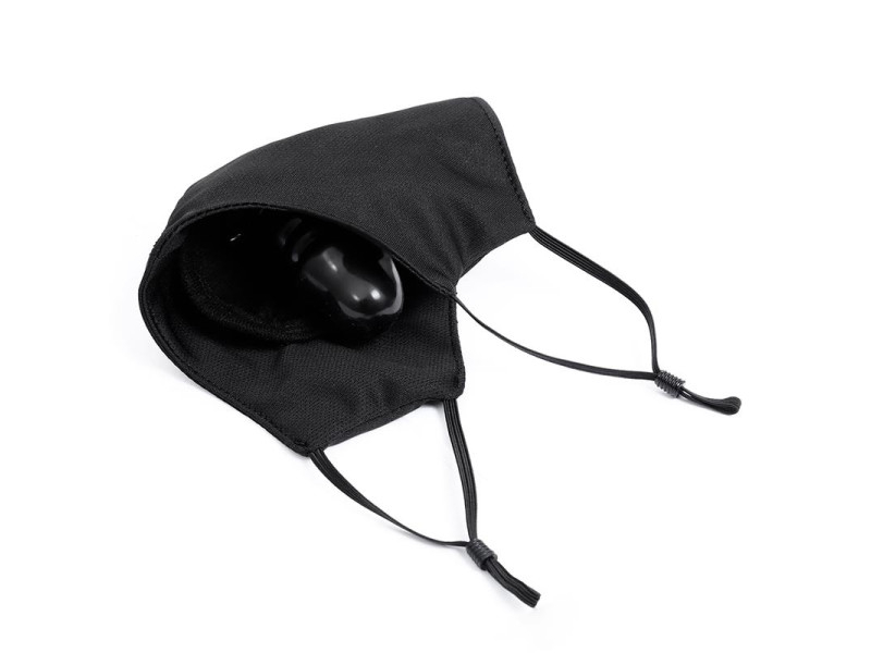 Mascarilla con Accesorio de Dildo Desmontable