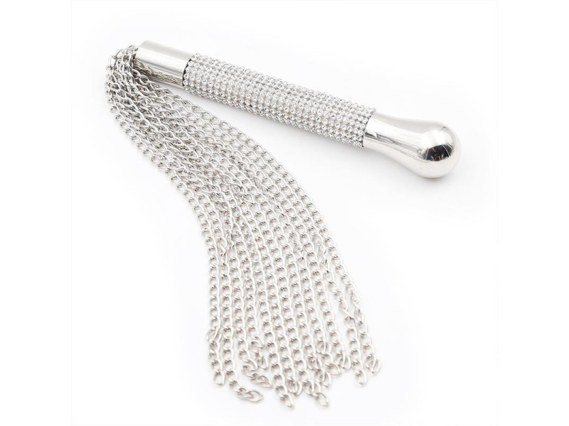 Flogger de Cadenas con Mango con Brillantes Flogger de Cadenas con Mango con Brillantes