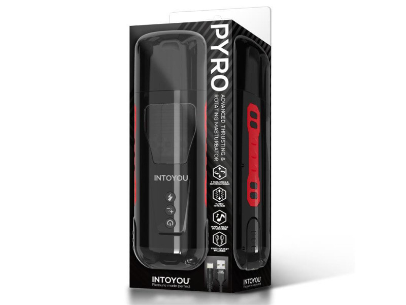 Pyro Masturbador Advanced con Thrusting Rotacion y Gemidos