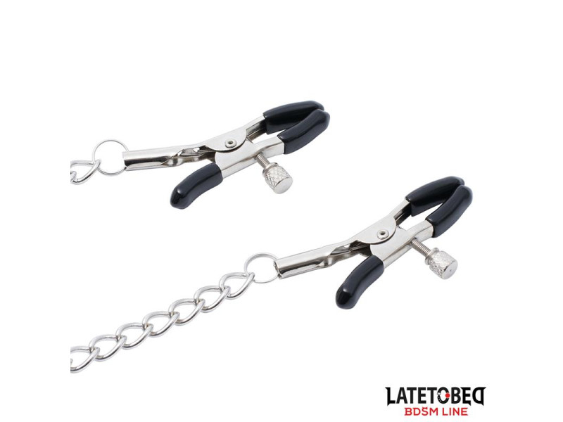 Pinzas para Pezones con Cadena Slave