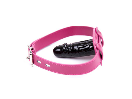 Mordaza de Dildo Ajustable 46 58 cm Dildo 10 cm Mordaza de Dildo Ajustable 46 58 cm Dildo 10 cm