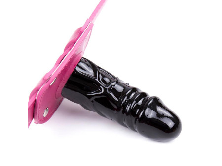 Mordaza de Dildo Ajustable 46 58 cm Dildo 10 cm Mordaza de Dildo Ajustable 46 58 cm Dildo 10 cm