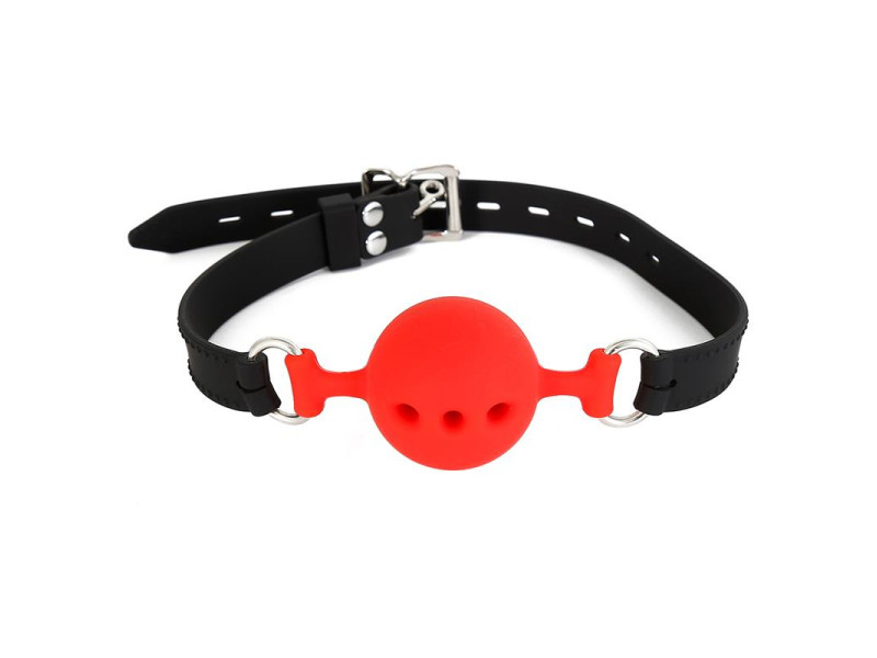 Mordaza Bola Silicona Transpirable M 45 cm