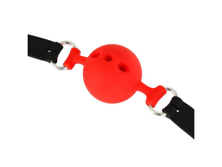 Mordaza Bola Silicona Transpirable M 45 cm
