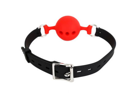 Mordaza Bola Silicona Transpirable M 45 cm