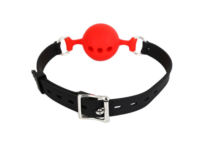 Mordaza Bola Silicona Transpirable M 45 cm