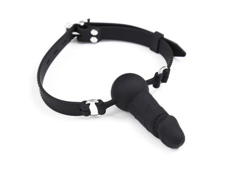 Mordaza de Dildo Ajustable 36-52 cm