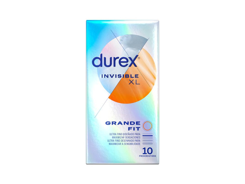 Preservativos Invisible XL 10ud