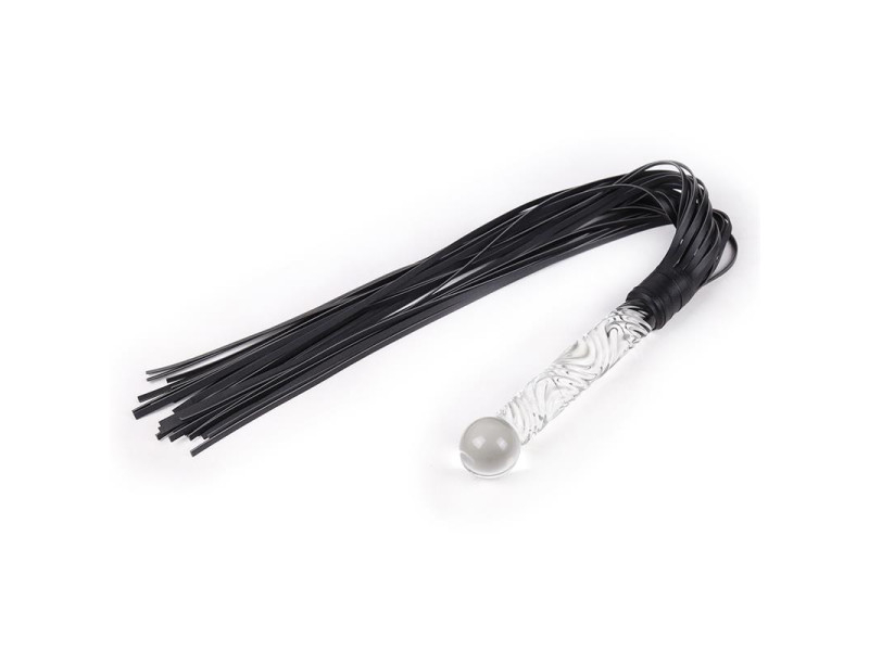 Flogger con Mango de Cristal 70 cm