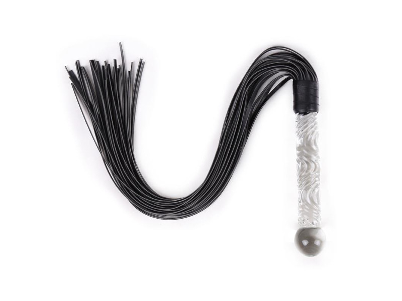 Flogger con Mango de Cristal 70 cm