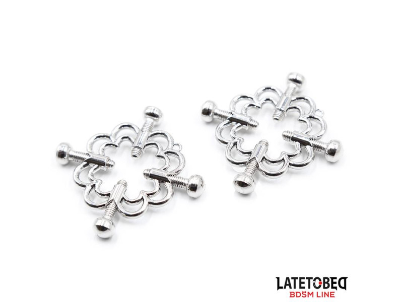 Pinzas de Metal para Pezones Ajustables
