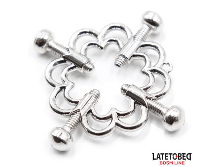 Pinzas de Metal para Pezones Ajustables
