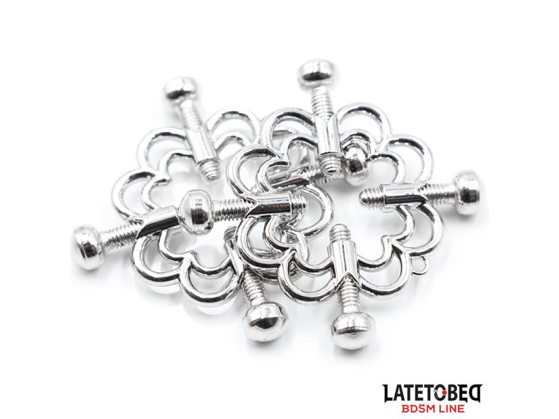 Pinzas de Metal para Pezones Ajustables