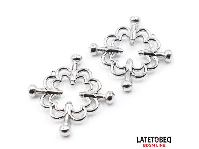 Pinzas de Metal para Pezones Ajustables