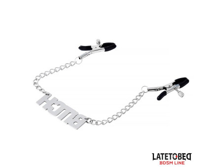 Pinzas para Pezones con Cadena Bitch Pinzas para Pezones con Cadena Bitch