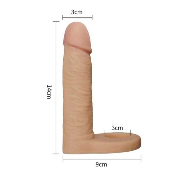 Dildo The Ultra Soft Double 58 Natural