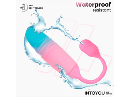 NexEgg Motion Huevo Vibrador con Thrusting App Rosa Turquesa