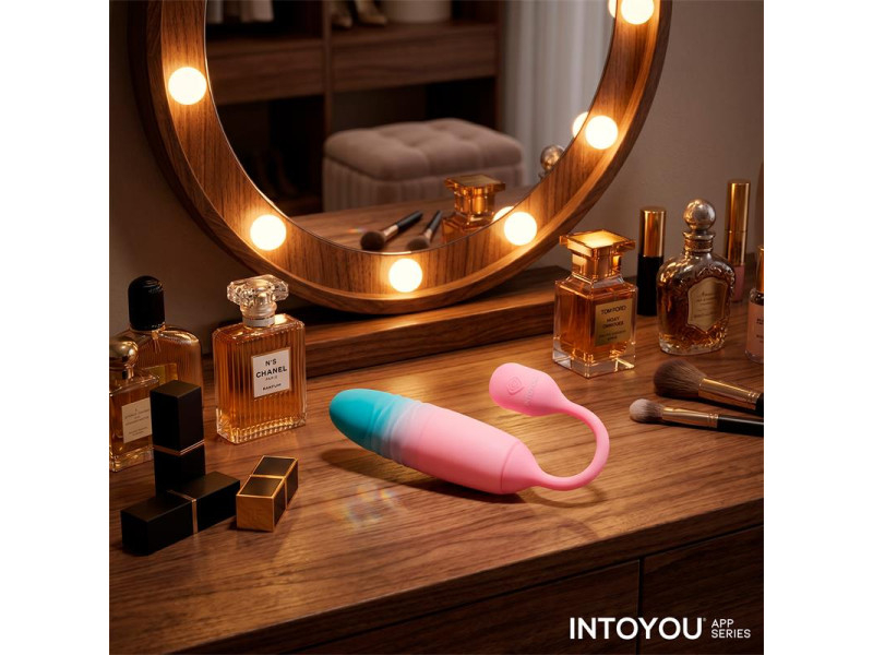 NexEgg Motion Huevo Vibrador con Thrusting App Rosa Turquesa
