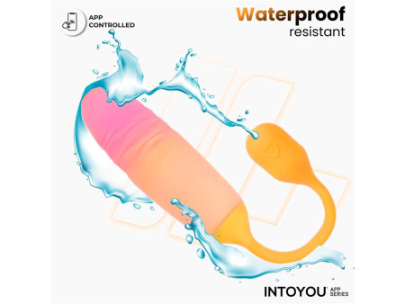 NexEgg Motion Huevo Vibrador con Thrusting App Naranja Rosa