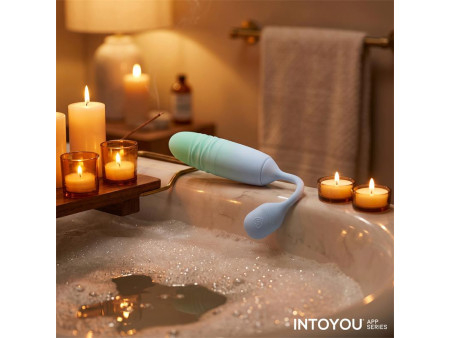 NexEgg Motion Huevo Vibrador con Thrusting App Lila Pistacho