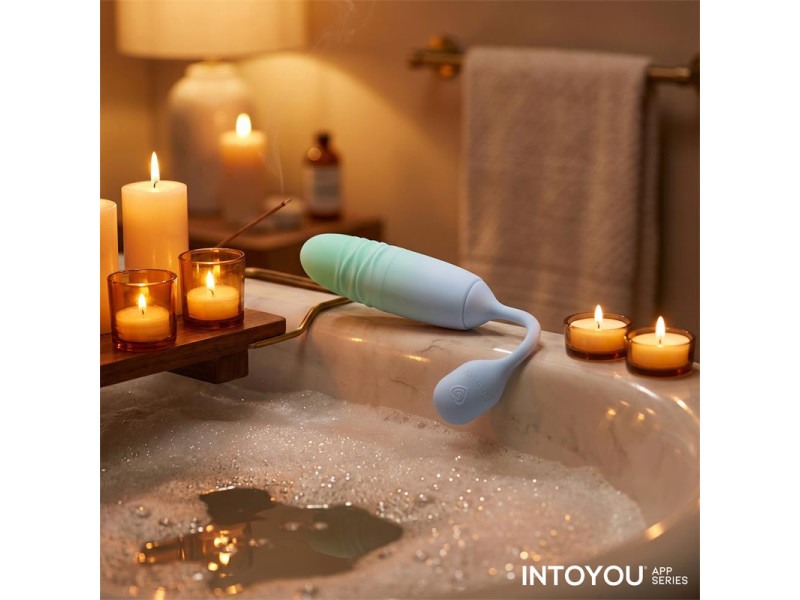 NexEgg Motion Huevo Vibrador con Thrusting App Lila Pistacho