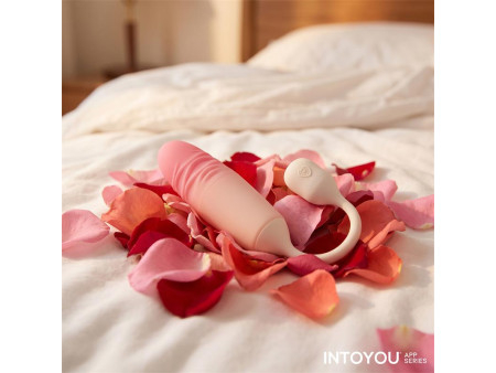 NexEgg Motion Huevo Vibrador con Thrusting App Beige Rosa NexEgg Motion Huevo Vibrador con Thrusting App Beige Rosa
