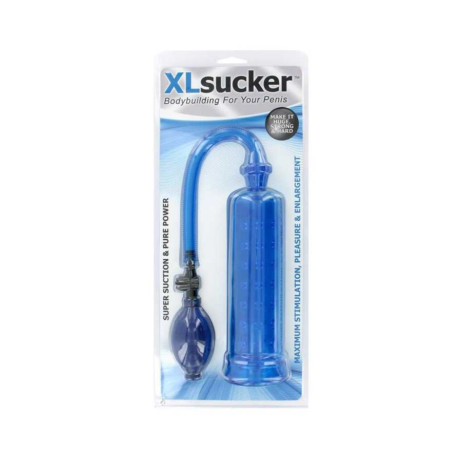 Xlsucker Bomba de Succion para Pene Azul