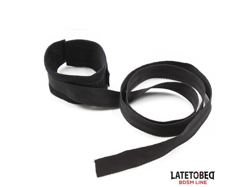 Set de Resticciones 3 Piezas Antifaz Esposas Munecas y Tobillos Ajustables