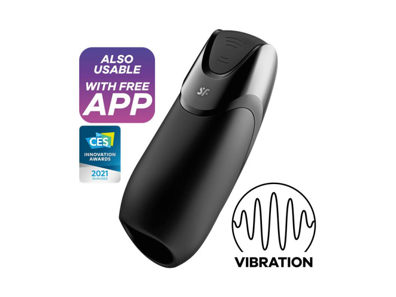 Masturbador Men Vibration con APP Satisfyer Connect Masturbador Men Vibration con APP Satisfyer Connect