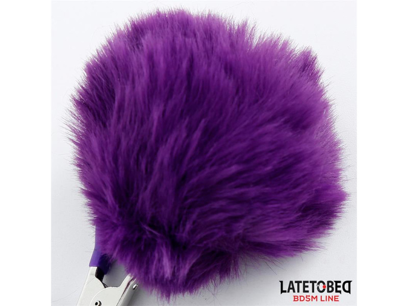 Pinzas para Pezones con Pelo Purpura