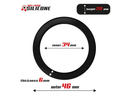 Anillo para el Pene Silicona Liquida 34 cm