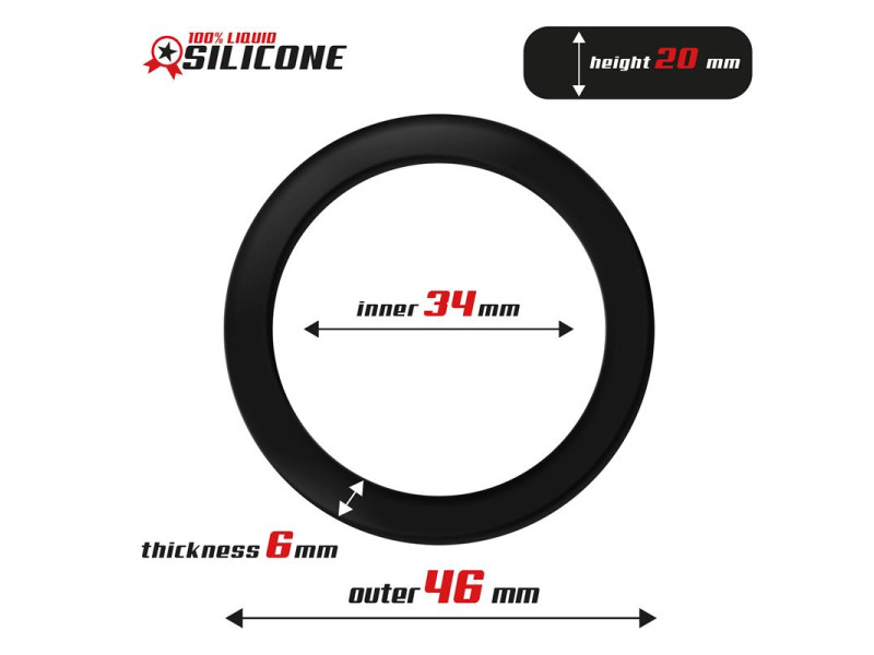 Anillo para el Pene Silicona Liquida 34 cm