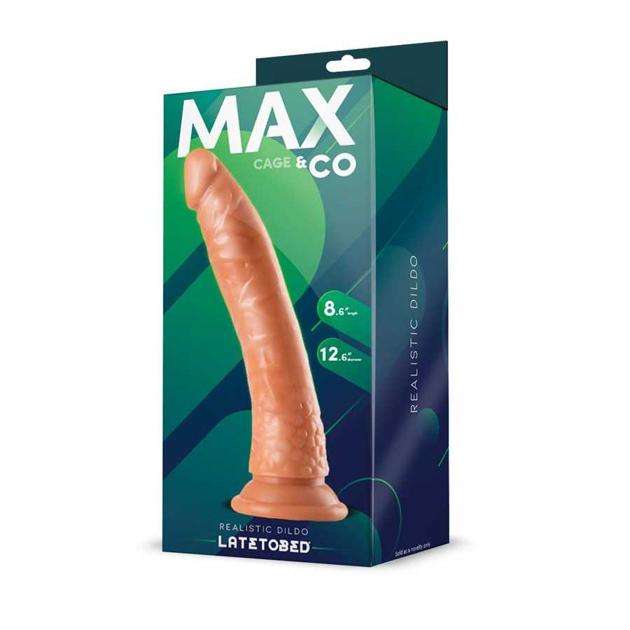 Cage Dildo Realista Natural 865 22 cm