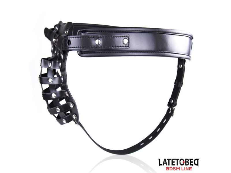 Cinturon de Castidad Masculino con Candado Ajustable