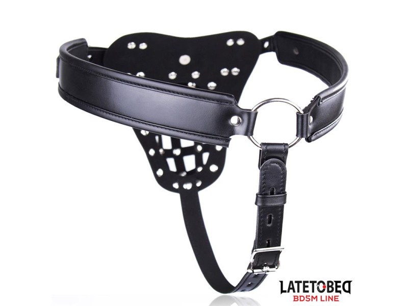 Cinturon de Castidad Masculino con Candado Ajustable